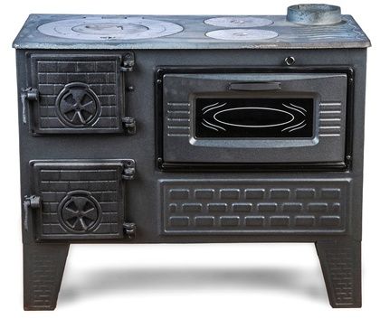 Отопительно-варочная печь МастерПечь ПВ-04 с духовым шкафом, 7,5 кВт в Щербинке