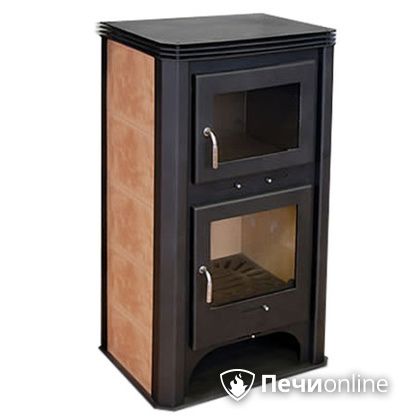 Печь-камин Экокамин Бавария с духовым шкафом 9кВт в Щербинке