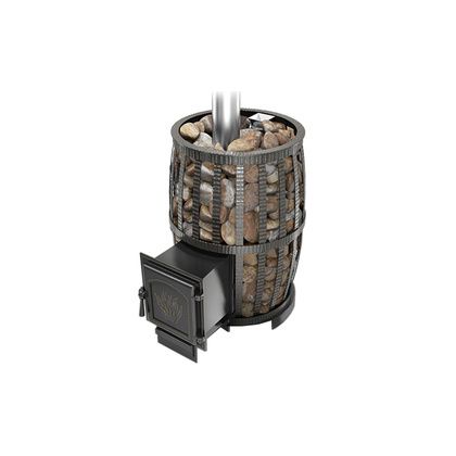 Дровяная печь-каменка Везувий Легенда Русский пар Ковка 24 (271) в Щербинке