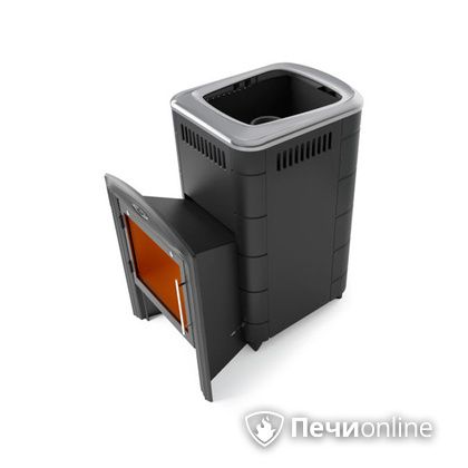 Дровяная печь-каменка TMF Тунгуска Cast Витра антрацит в Щербинке