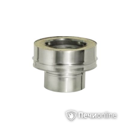 Дымоход Дымок Переходник моно-термо 0,8 мм. PMTFR  120/200 в Щербинке