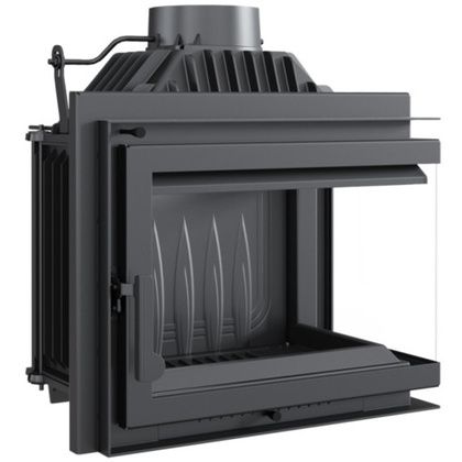 Каминная топка Kratki SIMPLE/M/S/P/BS угловое стекло справа в Щербинке