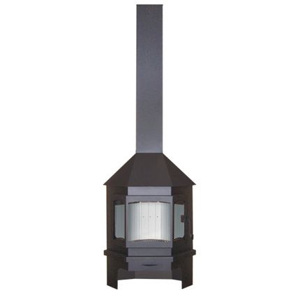 Печь-камин Бавария (Экокамин) угловая мюнхен, графит в Щербинке