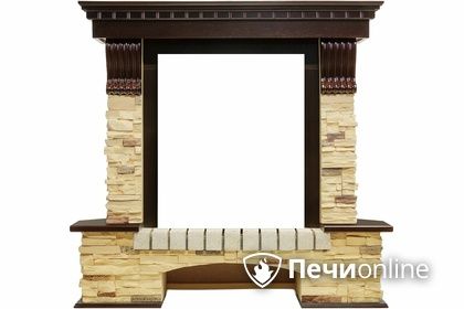 Портал для электрокамина Royal Flame Pierre Luxe угловой сланец под классический очаг в Щербинке