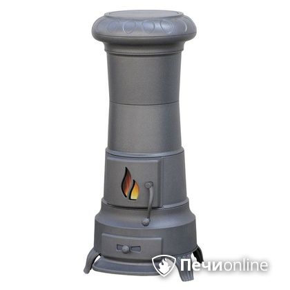 Отопительная печь Plamen Julia эмалир./серая глянцевая в Щербинке