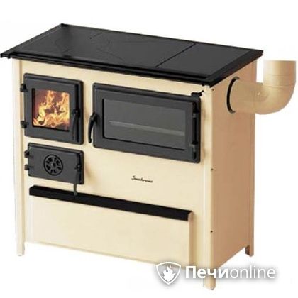 Отопительно-варочная печь MBS Trend Cream R с духовым шкафом в Щербинке