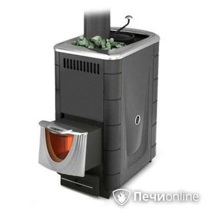 Дровяная банная печь TMF Скоропарка 2017 Inox ДНC Б, антрацит в Щербинке