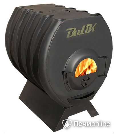 Отопительно-варочная печь Березка BulyK 400 со стеклом в Щербинке