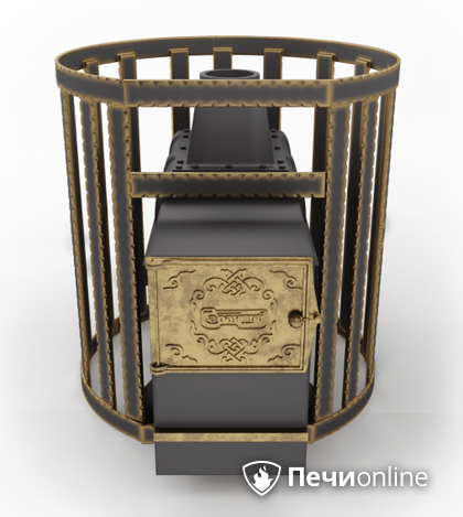 Дровяные печи-каменки Сабантуй Булава Чугун 24 в Щербинке