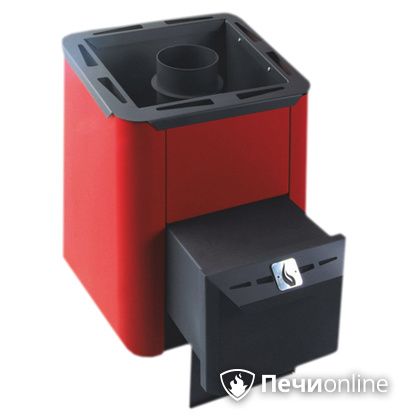 Дровяная банная печь Конвектика Колибри 9 терракота в Щербинке