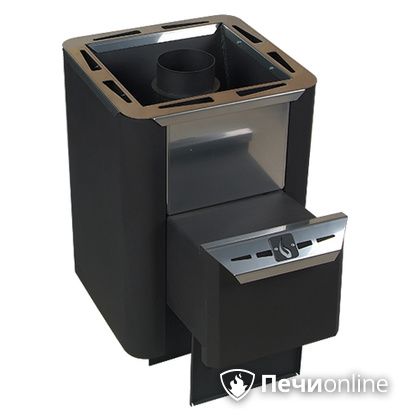 Дровяная банная печь Конвектика Колибри 9 антрацит в Щербинке