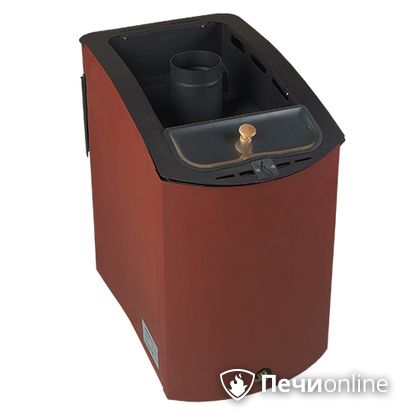 Дровяная банная печь Конвектика 12Б терракота в Щербинке