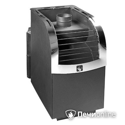Дровяная банная печь Конвектика Ниагара Сетка 16 антрацит в Щербинке