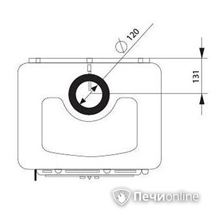 Печь-камин Ferguss Hermes SD в Щербинке