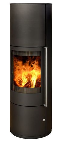 Печь-камин ABX Trollvik, черная сталь в Щербинке