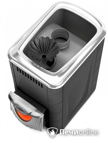 Дровяная банная печь TMF Ангара 2012 Inox ДНС КТК ЗК антрацит в Щербинке