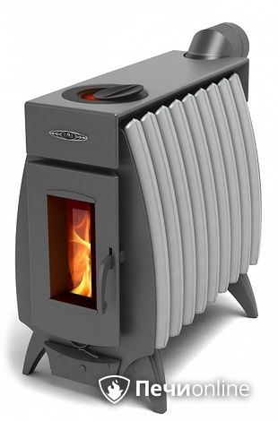 Отопительная печь TMF Огонь-Батарея 9 антрацит-серый металлик в Щербинке