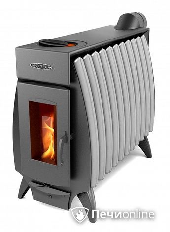 Отопительная печь TMF Огонь-Батарея 11 антрацит-серый металлик в Щербинке