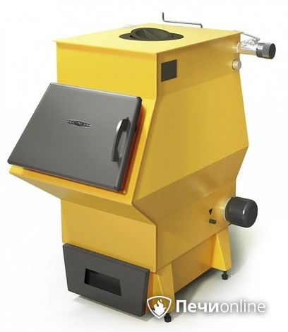 Твердотопливный котел TMF Ташкент 2017 Электро 20кВт, АРТ, ТЭН 6кВт, ЧВК, желтый в Щербинке