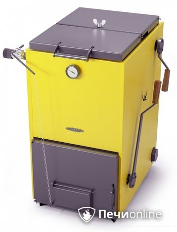 Твердотопливный котел TMF Цельсий Автоматик 25кВт АРТ под ТЭН желтый в Щербинке