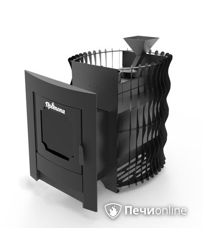 Дровяная банная печь Протопи Вулкан 14С Подкова в Щербинке