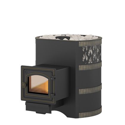 Дровяная банная печь Везувий Лава 12 (ДТ-3С) в Щербинке