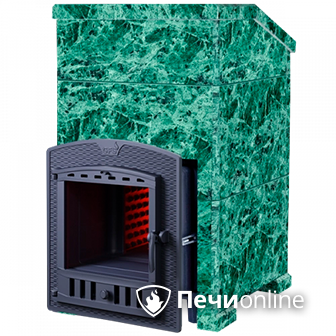 Дровяная печь-каменка Гефест ЗК 18 П (h830/40 верх) Президент Змеевик в Щербинке