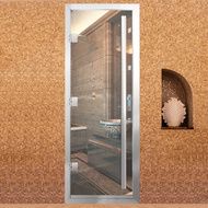 Дверь для бани Arta Премьер 60G Прозрачная, 2100х800 мм