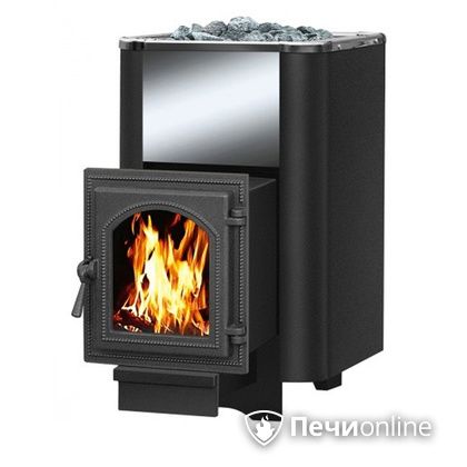 Дровяная банная печь Везувий Сенсация 16 Антрацит (270) в Щербинке