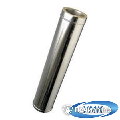 Дымоход УМК Сэндвич-труба 1.0м 180х260 Н+Н 1,0мм 0,5мм по воде в Щербинке