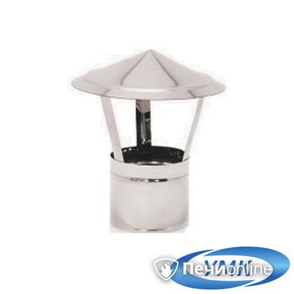 Дымоход УМК Зонт D200 0.5 мм. нержавейка в Щербинке