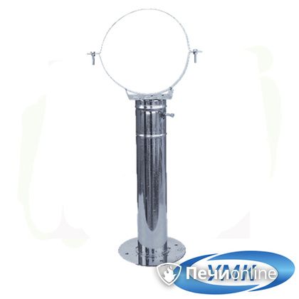  УМК Кронштейн опорный телескопический 40-75 D150 1.0 мм нержавейка в Щербинке