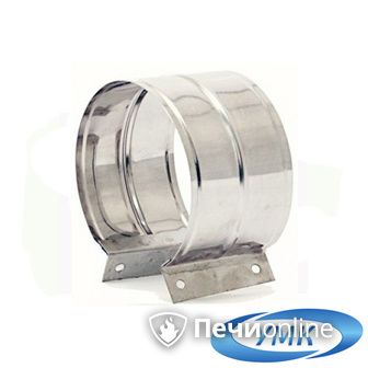  УМК Хомут обжимной D140 0.5 мм нержавейка в Щербинке