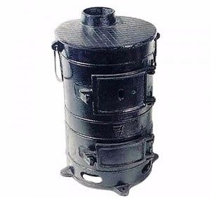 Печь-буржуйка Буржуйка ПОВ-57 армейская чугунная в Щербинке