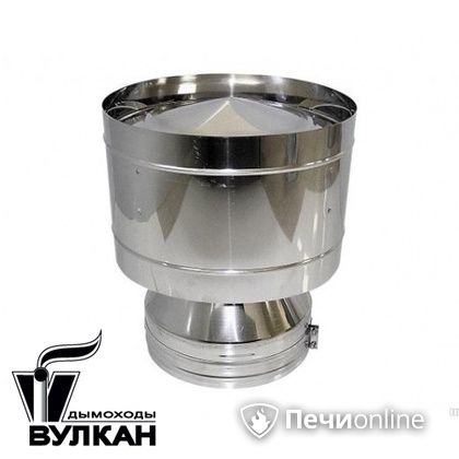 Дефлектор Вулкан DDH оцинкованный с изоляцией 50 мм D=160/260 в Щербинке