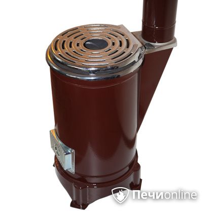 Печь-буржуйка МастерПечь эмалированная с чугунной варочной поверхностью в Щербинке