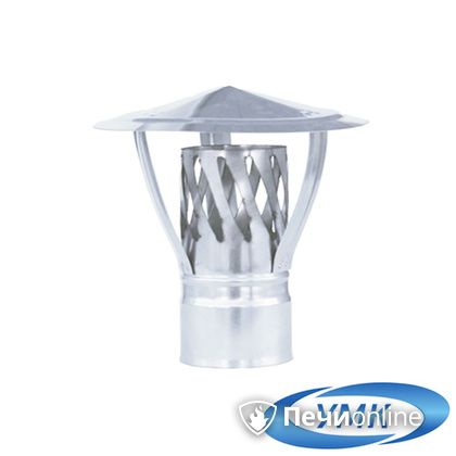 Дымоход УМК Зонт с искрогасителем D160 0.5 мм. нержавейка в Щербинке