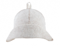 Шапка «Банщик» белая в Щербинке