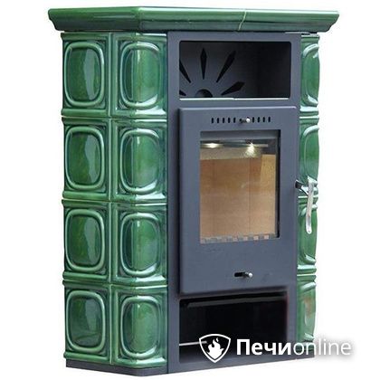 Печь-камин Thorma Borgholm Keramik TOP (черн./TOP оливк.-зел.)  в Щербинке