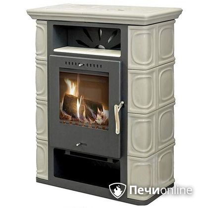 Печь-камин Thorma Borgholm Keramik TOP (черн./TOP цв.слон.кости)  в Щербинке