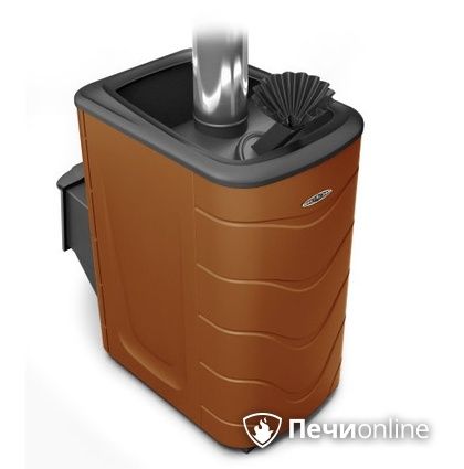 Дровяная банная печь TMF Гейзер Супер Inox ДА ЗК терракота в Щербинке
