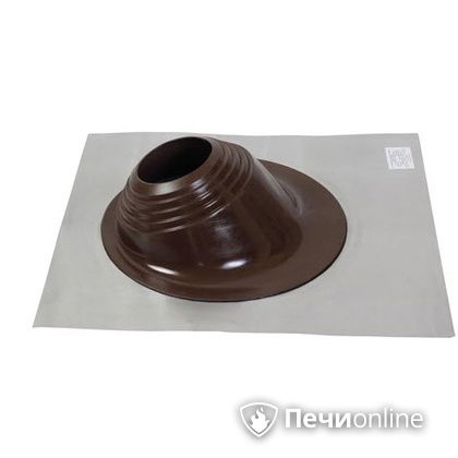 Проходник через кровлю Мастер Флеш Кровельный проходник №2-RES диаметр 203-280 мм. Коричневый в Щербинке